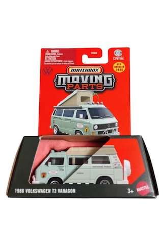 Matchbox Moving Parts - 1986 Volkswagen T3 Vanagon - 1:64 Turkuaz