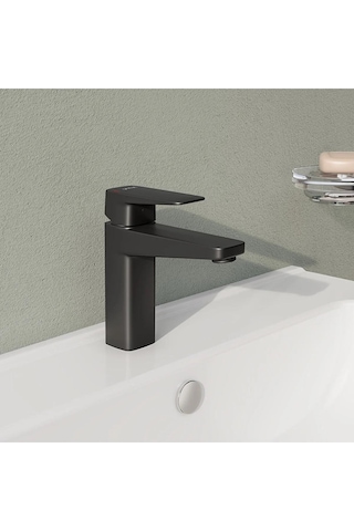 Artema Root Square A4273136 Lavabo Bataryası Mat Siyah