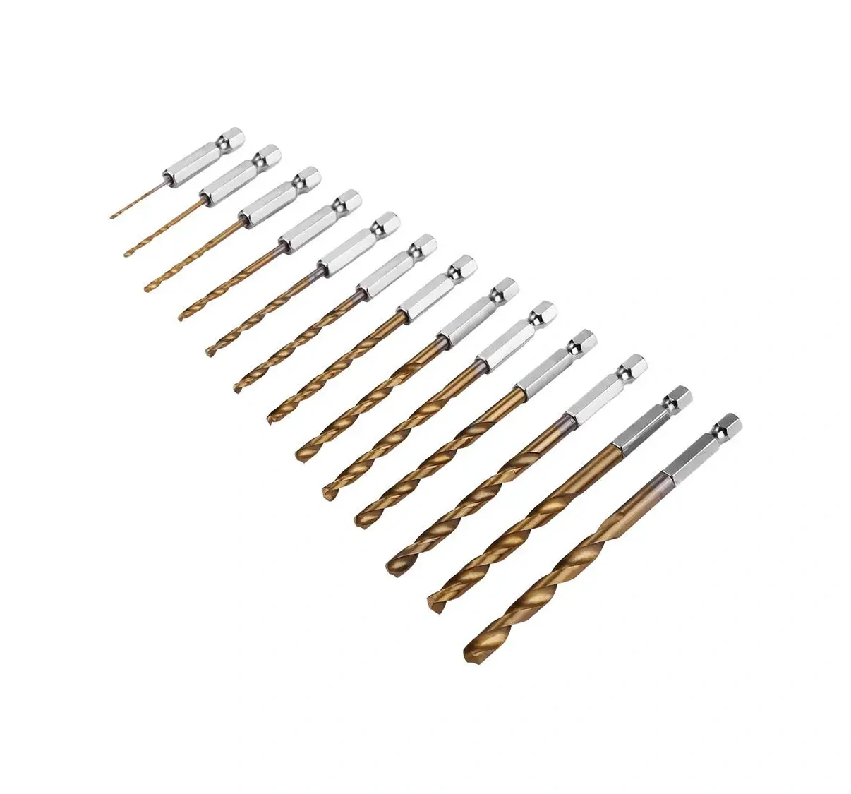 Deko Dh13 Altıgen Sap Uçlu Matkap Ucu Seti, 1.5-6.5 Mm, 13 Parçalı 18373735