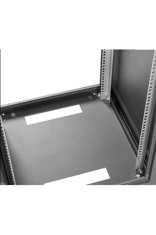 Setrack 19" 9U 600 x 600 Duvar Tipi Rack Kabinet + Sabit Raf