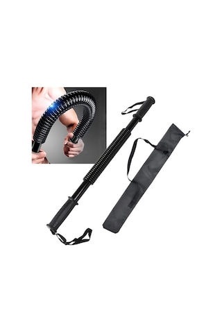 Ganzhoushop Twister Suntek Siyah Power Göğüs Geliştirici Direnç Çubuğu 20kg-53cm Jl Siyah