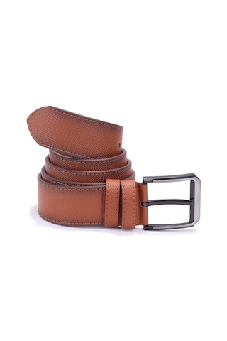 Dagoster DMK26-458 Taba 4.5 CM Suni Deri Erkek Kemer Taba