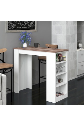 Bicabin Bicabin Tekila Raflı Bar Masası, Yemek, Mutfak Masası (529778366)