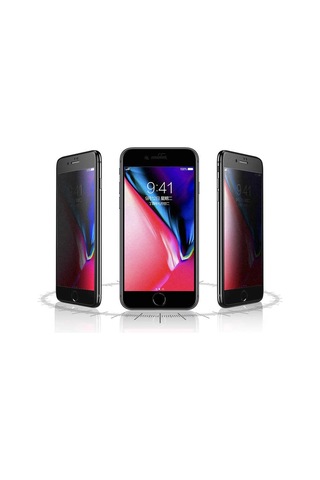 Apple İphone 8 Zore Anti-dust Mat Privacy Temperli Ekran Koruyucu