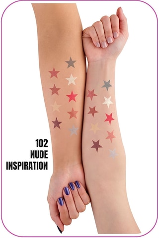 Callista Multi Palette Eyeshadow Mat Ve Işıltılı Toz Göz Farı Paleti - 102 Nude Inspiration