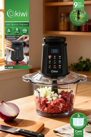 Kiwi KC-8250 800 W Gıda Öğütücü Doğrayıcı