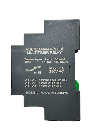 Metess - Mtd-m Multızaman Rölesi