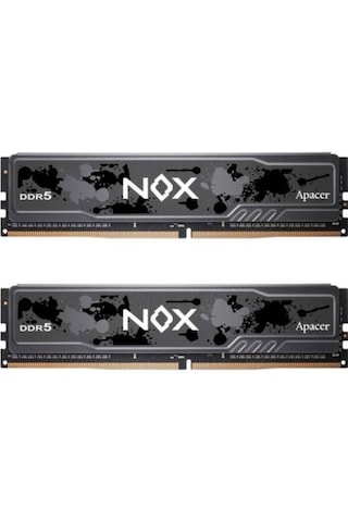 Apacer Nox 32gb 2x16gb 6000mhz Cl38 Ddr5 Gaming Ram Ah5u32g60c622mbaa-2