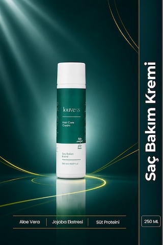 Louvess Aloe Vera Papatya Eki Süt Proteini Jojoba Eki Saç Bakım Kremi 400 ML