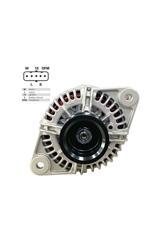 Bosch 24v Alternatör Dinamo 150 A 5 Fiş Soketli W-l-15-s-dfm Renault-volvo