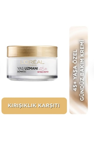Loreal Yaş Uzmanı 45+ Kırışıklık Karşıtı Sıkılaştırıcı Gündüz Kremi 50 Ml
