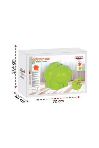 Pilsan Hipo Oyuncak Sandığı Yeşil