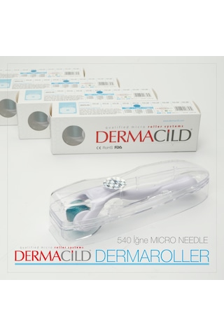 Dermacild Dermaroller 0,25MM Titanyum İğne Derma Roller