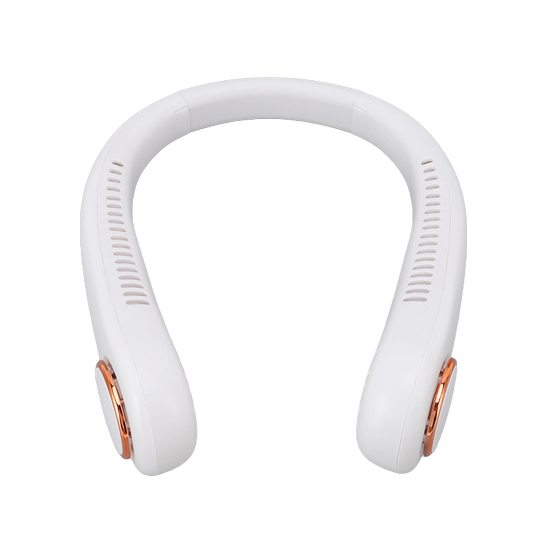 Geeroyoo Beyaz Boyun Bağlı Fan - 3 Hızlı Ayarlanabilir, 360 Soğutma, Saç Hasarı Yok, Usb Şarj Edilebilir, Taşınabilir Spor Ve Günlük Kullanım Beyaz