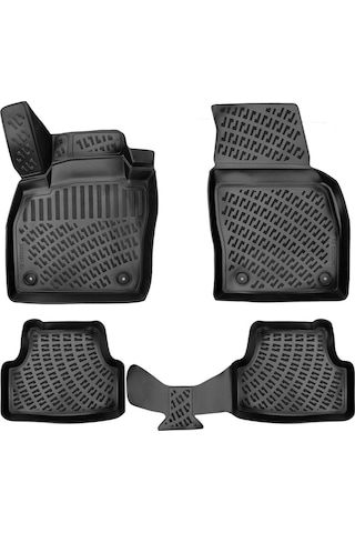Vw T-cross 3d Paspas - Siyah 2019+