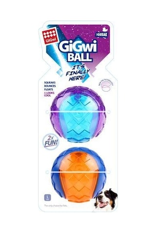 Gigwi Ball Medium Sesli Sert Top 2'li