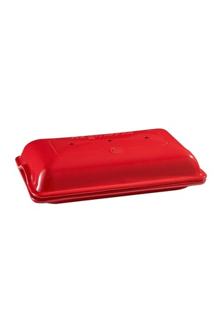 Emile Henry 3 Lü Baget Ekmek Kabı Dikdörtgen 39 X 23 Cm - Kırmızı Diğer