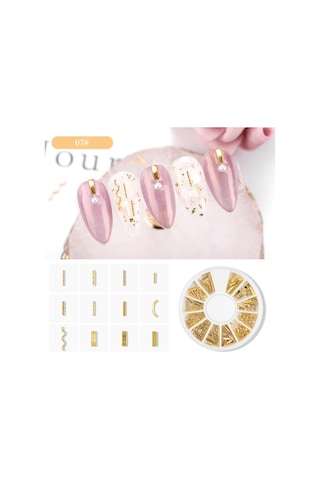 Metal Nail Art Tırnak Süsü F693-7