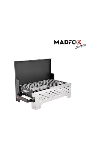 Madfox Steelfold Paslanmaz Çelik Katlanabilir Mangal Gri