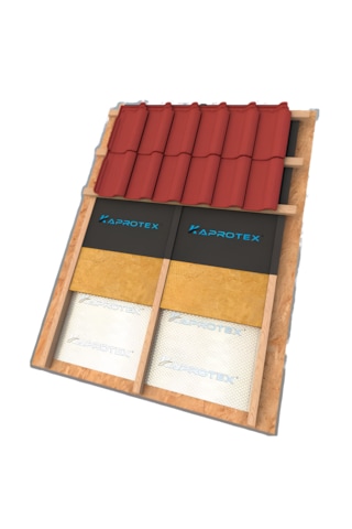 Kaprotex 115 Gr/m² Çatı & Cephe Su Yalıtım Örtüsü 1,6 M X 50 M 80 M²