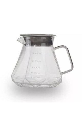 Epinox Profesyonel Borosilikat Cam Kahve Sürahisi 600 Ml Yks-60