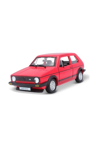 Bburago 1979 Volkswagen Golf Mk1 Gtı Kırmızı 1 24 Model Araba