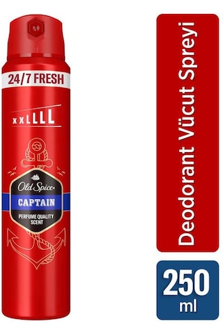 Old Spice Captain Erkek Deodorant Spreyi 250 Ml Xl
