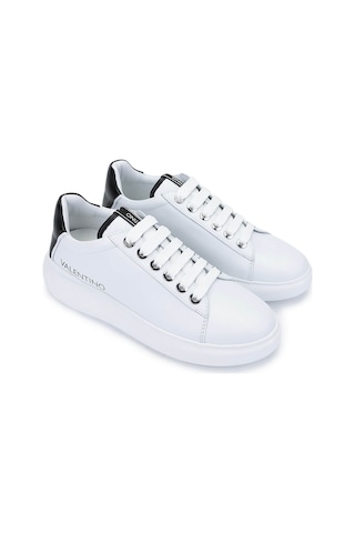 Mario Valentino Unisex Hakiki Deri Beyaz/siyah Sneakers & Spor Ayakkabı 1040 95b2310 Ayk Y25 Whıte/black Beyaz - Siyah