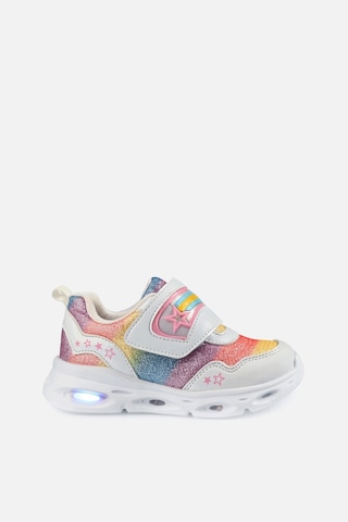 Vicco Kita Işıklı Kız Bebek Beyaz Spor Ayakkabı Beyaz