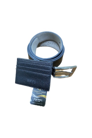 Karalı Erkek Kemer Kot Ve Kanvasa Uygun Kahve Rengi 4218-1-135 Cm 001