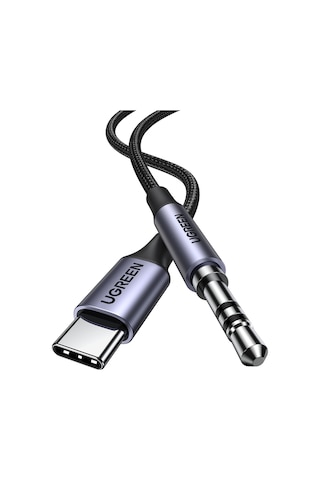 Ugreen Usb-c Jack Aux Ses Kablosu 3.5 Mm, Gümüş, 30633 -