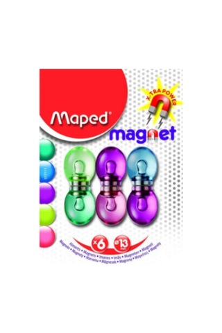 Maped Mıknatıs Fancy 6 Lı 13 Mm