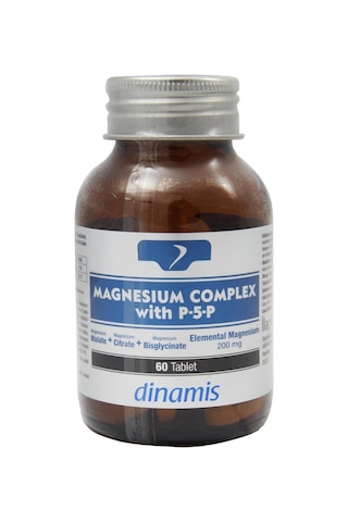 Dinamis Magnesium Complex With P-5-p 60 Tablet Dinamis Magnesium Complex With P-5-p 60 Tablet