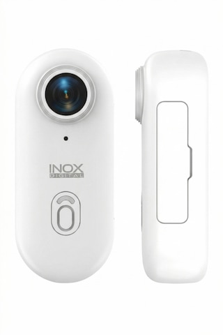 Inox-x605 2k Ultra Hd Spor Yaka Ve Aksiyon Kamerası Beyaz Inox-x605 2k Ultra Hd Spor Yaka Ve Aksiyon Kamerası Beyaz