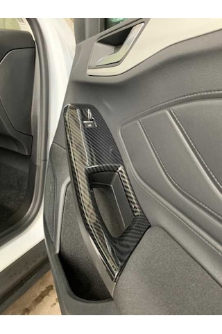 Ford Focus 2019+ Kapı Kolçak Kaplama Karbon(Abs) (520292535)