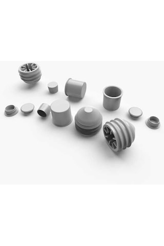 Gurbetçiler Kalıp Delik Tapaları Pvc Tapalar 39mm 1000 Adet