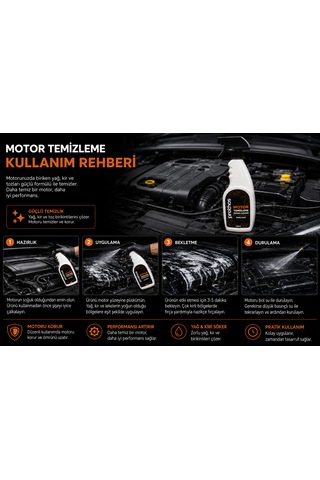 Araba Motor Temizleme 500 Ml.