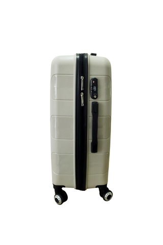 Hotowa Gold Pp Valiz 8011 Ekru Tsa Kilitli Orta Boy Ekru