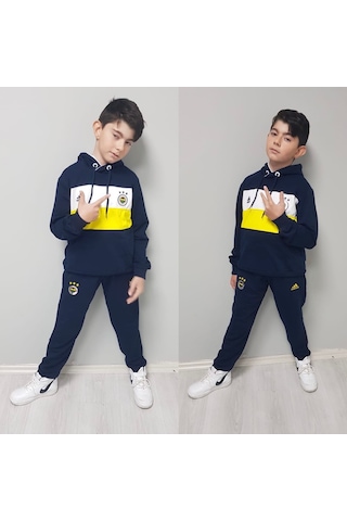 Fenerbahçe Çocuk 5-16 Yaş Arası Eşofman Takım Çok Renkli