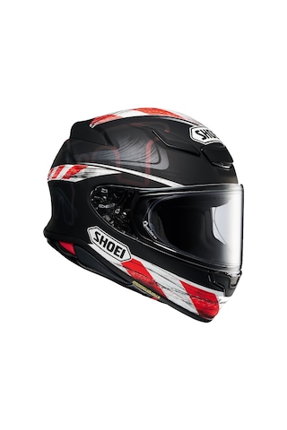 Shoeı Nxr 2 Knee Down Tc-5 Kapalı Kask Beyaz - Kırmızı - Siyah