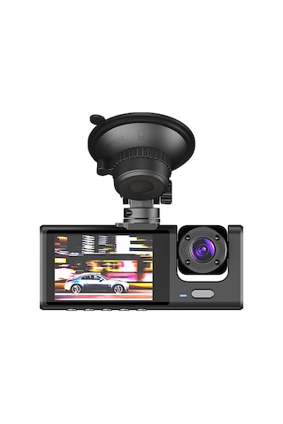 Acton Onroad Car Camera 3 Kameralı, 720p Çözünürlüklü, 140 Görüş Açısı
