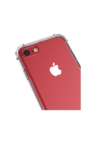 Iphone 7plus 8plus Uyumlu Şeffaf Köşe Korumalı Lüx Darbe Emici Silikon Telefon Kılıfı