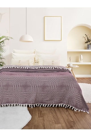 Battaniye Pamuk Riona 180x200 Cm Lavanta