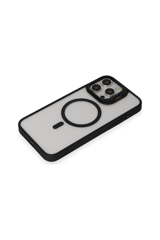 Joko iPhone 14 Pro Kılıf Roblox Lens Magsafe Standlı Kapak Glblseme - 1 - Siyah