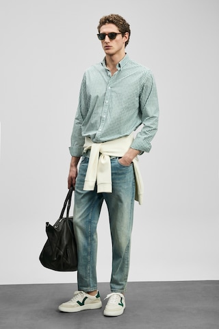 Lufian Davıd Smart Jean Erkek Pantolon Slim Fit Yeşil Yeşil 111200237100600