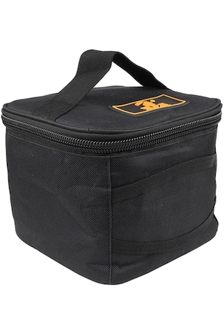 Suntek Balıkçılık Reel Saklama Çantası Fermuar Açık Siyah