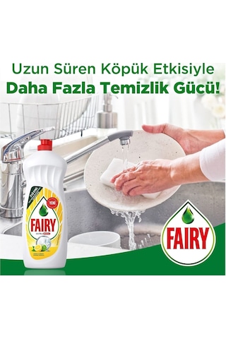 Fairy Sıvı Bulaşık Deterjanı Limon 650 ML x 5 Adet