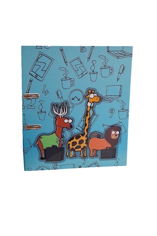 Özkan Paklon Tasarım Klasör Zürafa 32x29x8 Cm