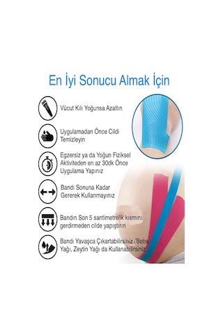 Yüz Kaldırma ve Kırışıklıklar için Kinezyo Tengi Bant