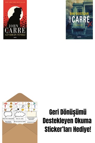 Güvercin Tüneli + Sıkı Dostlar + Okuma Sticker'ları